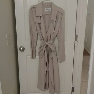 Badgley Mischka Beige Trench Coat